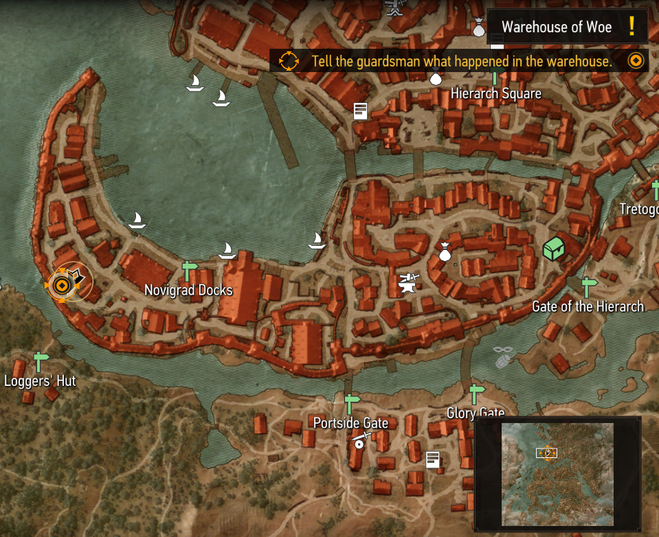 Warehouse of Woe Novigrad